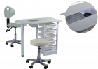 HZ-2024 Стол маникюрный (белый) - Столы для маникюра (Эксклюзив) в интернет магазине ЯМаэстро.