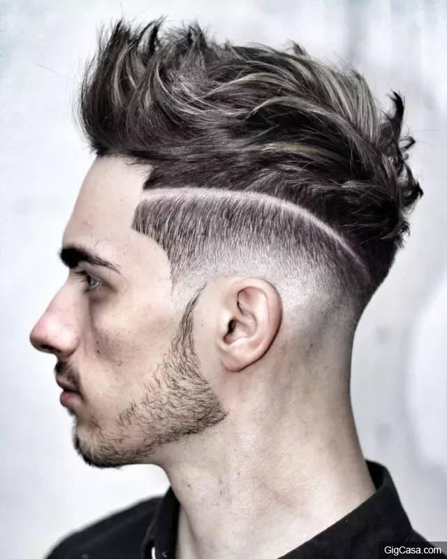 mens hairstyles shaved back and sides 2016