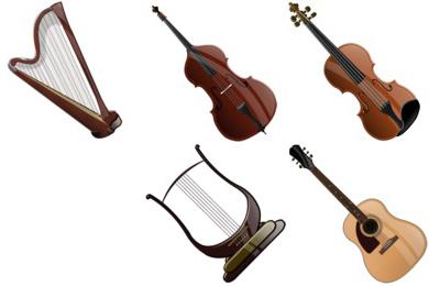 Виды струнных музыкальных инструментов