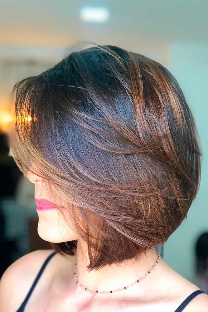 Touchable Easy-To-Wear Bob #brownhair #ombrehair