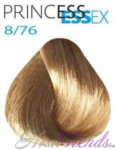 Estel Princess Essex 8/76, цвет светлый русый коричнево-фиолетовый