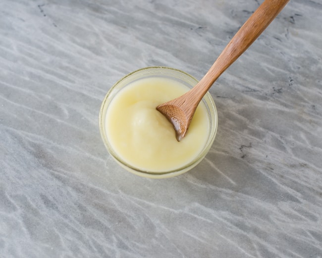 Treat your locks to this luxurious DIY deep hair conditioner with coconut oil, shea butter, argan oil and a variety of nourishing essential oils 