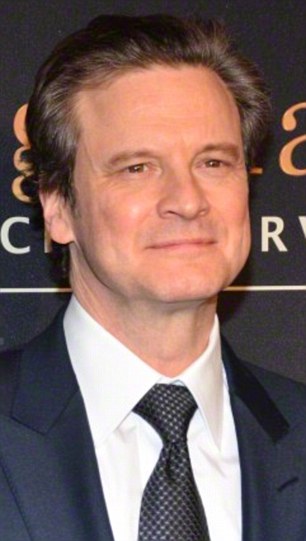 Like many men of his age, colin Firth, 54, has grey hair