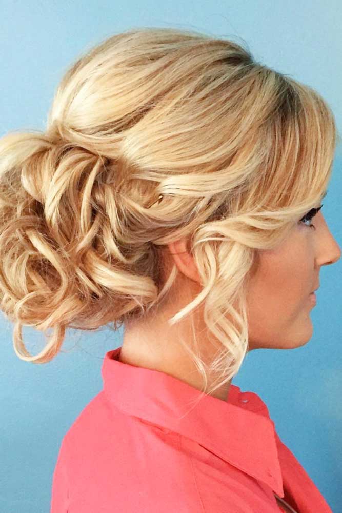 Soft, Curly Updo