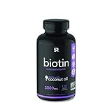 Biotin (5,000mcg) with Organic Coconut Oil 