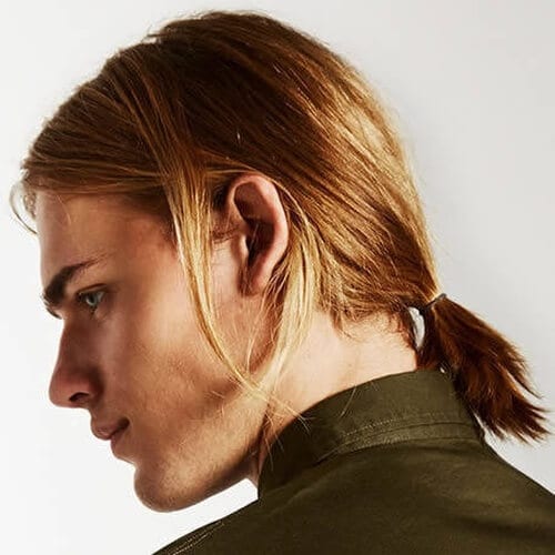 Business Hairstyles for Long Hair Male