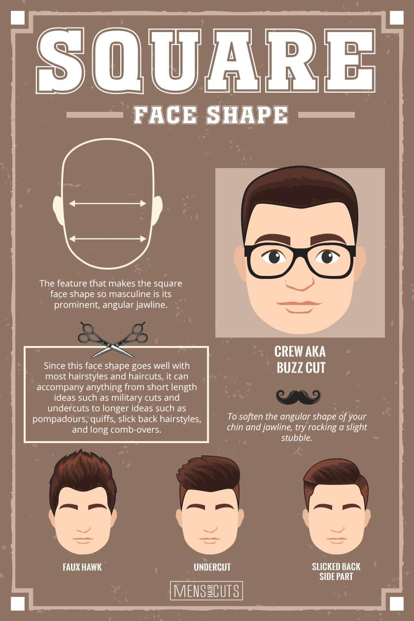 Hairstyles For Square Faces #faceshapes 