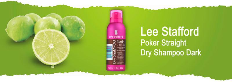 Lee Stafford Poker Straight Dry Shampoo Dark