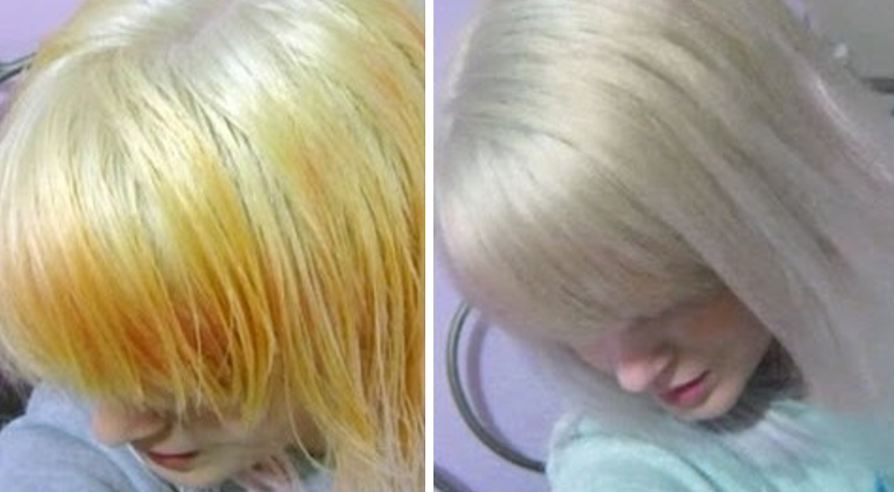 Желтые волосы что делать. Обесцвеченные волосы желтые. Осветленные волосы желтые. Блонд с желтизной. Окрашивание в блонд без желтизны.