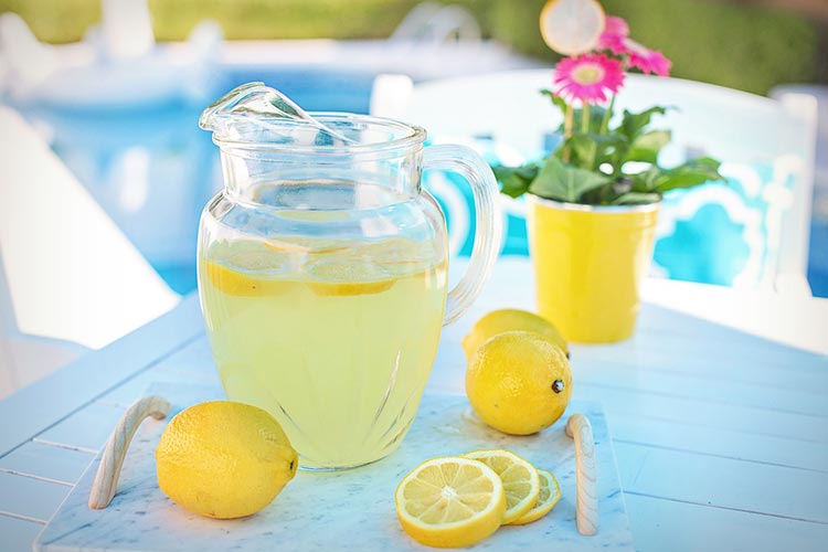 ополаскивание лимонным соком
