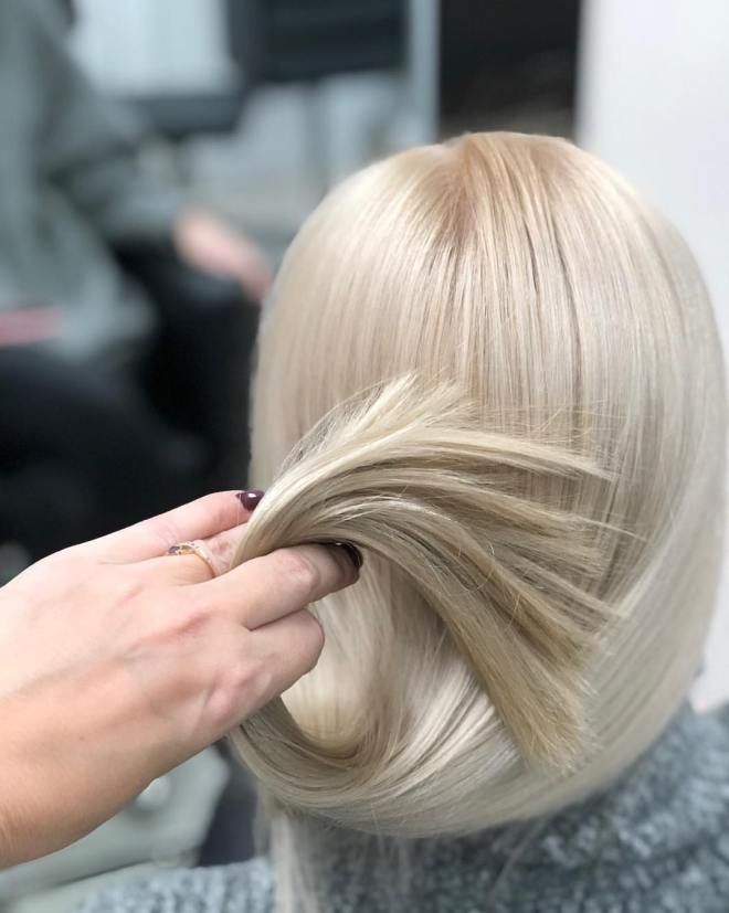 Airtouch техника окрашивания блонд пять