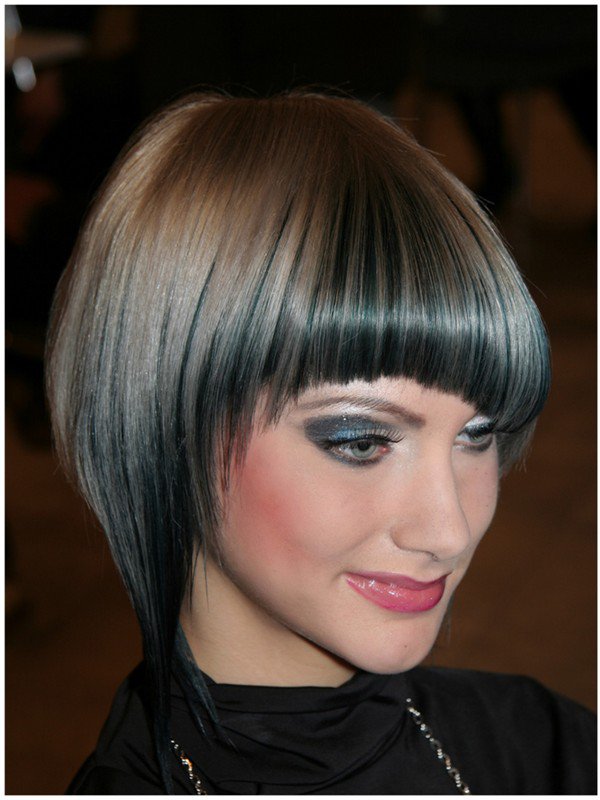 каре на короткие волосы