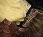 Накладные пряди на заколках - Накладные волосы в интернет магазине ЯМаэстро.